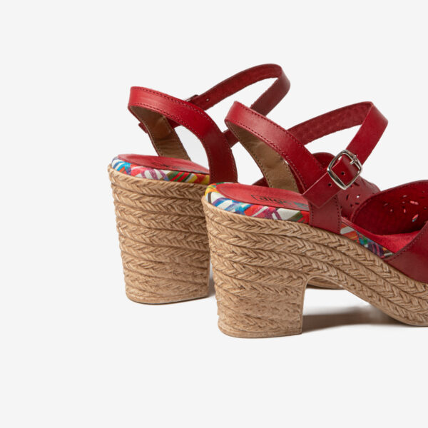 Sandalia Florenne Rojo